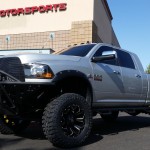 We had Keith's 2014 Ram 2500 in a while back and had a apply some major attitude to this beast. We put on a ReadyLift 6