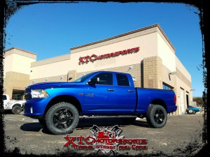 Dave brought in his 2016 Ram Trucks 1500 for a 4" BDS Suspension lift kit with FOX 2.0 Performance Series shocks in the rear, & some Nitto Tire 35x12.50R20 Ridge Grappler tires wrapped around some 20x9 XD wheels XD811 Rockstar 2 wheels.