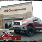 Eric brought in his 2009 Toyota USA Tundra for a ReadyLift Suspension Inc. SST 3