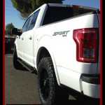 Aaron dropped off his 2016 Ford Motor Company F150 for a ReadyLift Suspension Inc. 2.5