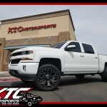 Matt brought in his 2016 Chevrolet Silverado 1500 for a set of Fox Racing 2.0 Series Adjustable coil overs and rear 2.0 series shocks. Fuel Offroad Toyo Tires