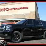 Kevin drop off is 2016 Chevrolet Suburban for an XTC Motorsports 2.5