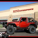 We recently finished up this 2010 Jeep Wrangler JK for Jill. We installed a ReadyLift Suspension Inc. 4