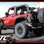 We recently finished up this 2010 Jeep Wrangler JK for Jill. We installed a ReadyLift Suspension Inc. 4