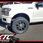 We recently built this 2018 Ford Motor Company F150 for Matt, by installing a Fabtech Motorsports 4